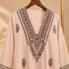 Pastel Grace Jacquard Co-Ord – 2 Piece Blush Jacquard Set