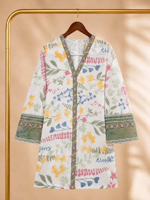 Olive Blossom – 2 Piece Botanical Cotton Suit
