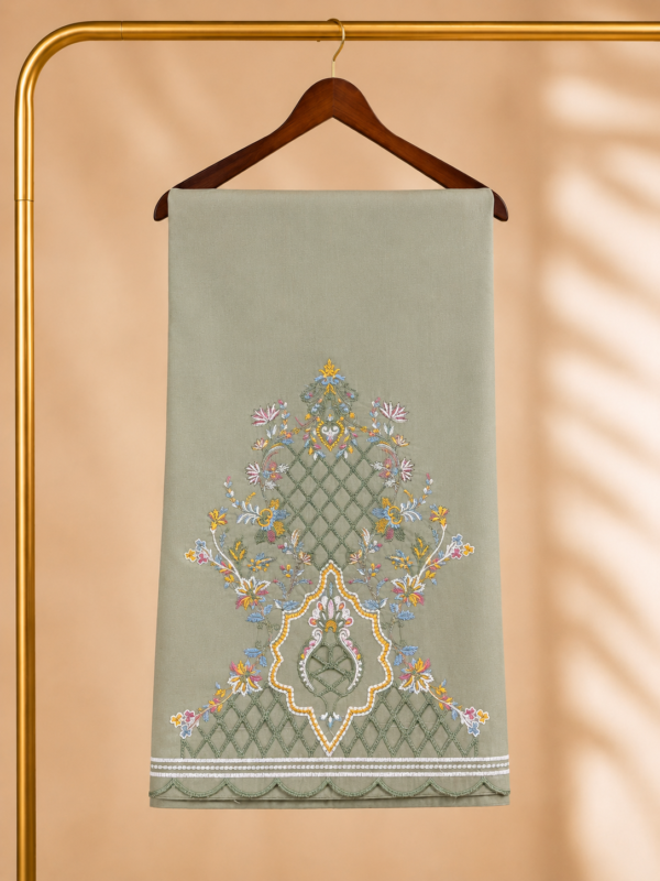Olive Blossom – 2 Piece Botanical Cotton Suit