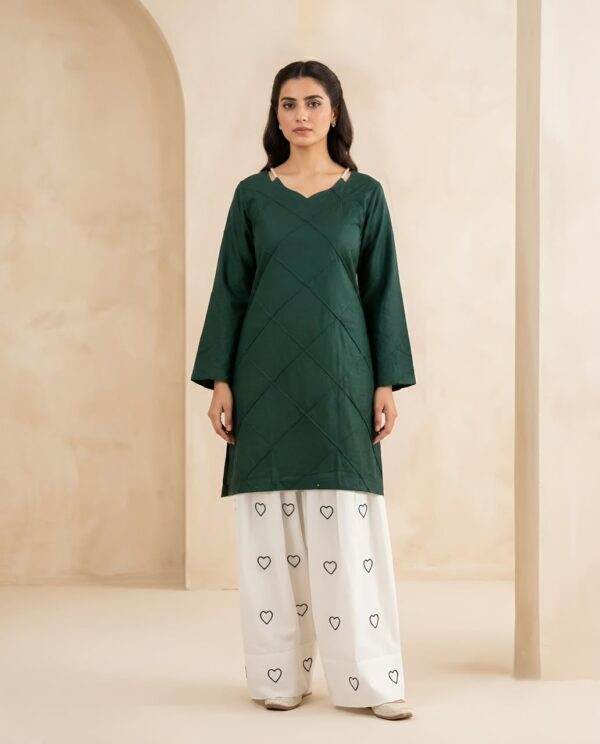 Naqsh-e-Dil – 2 Piece Embroidered Suit with Farshi Shalwar