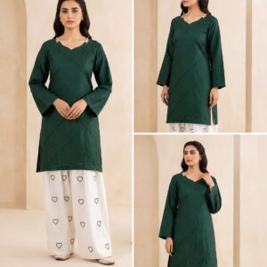 Naqsh-e-Dil – 2 Piece Embroidered Suit with Farshi Shalwar