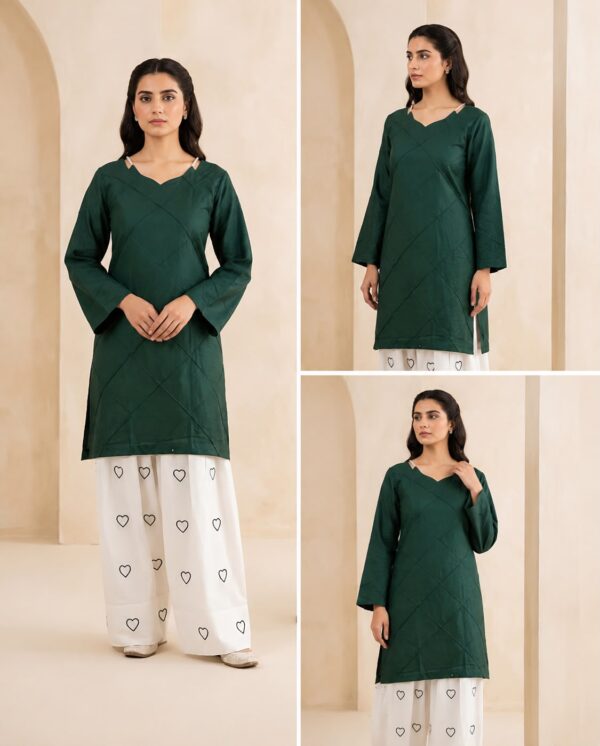 Naqsh-e-Dil – 2 Piece Embroidered Suit with Farshi Shalwar