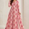 ROSÉA – 2 Piece Floral Angarkha-Style Suit