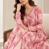 ROSÉA – 2 Piece Floral Angarkha-Style Suit
